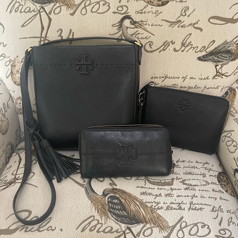 Tory Burch 3 Piece Crossbody Set